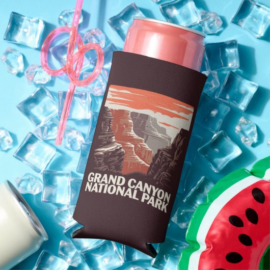 Grand Canyon National Park Landschap Seltzer Blikjeskoeler (Insitu Zomer)