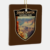 Grand Canyon National Park Olieverfschilderij Kuns Keramisch Ornament (Rechts)
