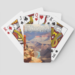 Grand Canyon National Park Olieverfschilderij Kuns Pokerkaarten