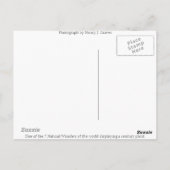 Grand Canyon National Park Post Card Briefkaart (Achterkant)