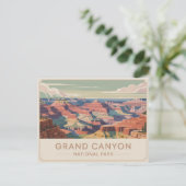 Grand Canyon National Park Postcard Vintage Briefkaart (Staand voorkant)