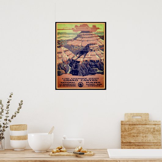 Grand Canyon National Park  Poster (Keuken)