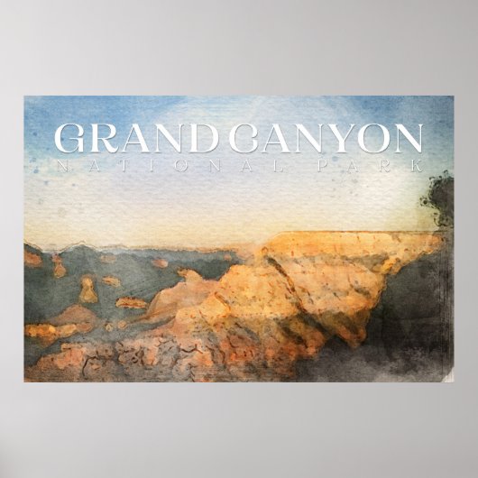 Grand Canyon National Park Poster, Arizona Afdrukk Poster (Voorkant)