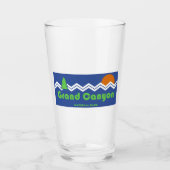 Grand Canyon National Park Retro Glas (Voorkant)