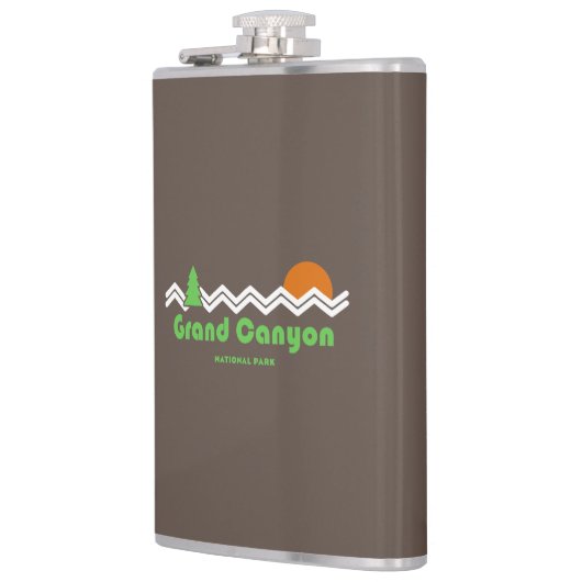 Grand Canyon National Park Retro Heupfles (Links)