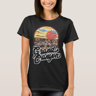  Grand Canyon National Park Retro jaren 80 Styl T-shirt