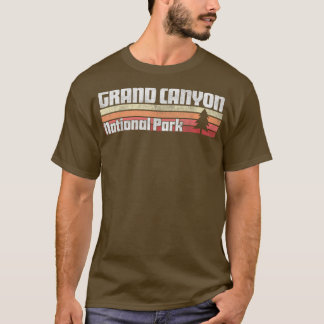 Grand Canyon National Park Retro Style 70s T-shirt