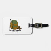 Grand Canyon National Park rugzak Bagagelabel (Voorkant horizontaal)