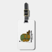 Grand Canyon National Park rugzak Bagagelabel (Voorkant verticaal)