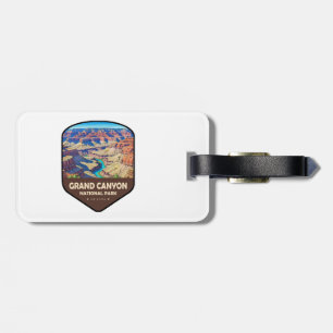 Grand Canyon National Park Schild Bagagelabel