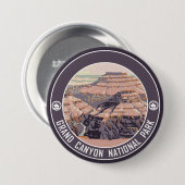 Grand Canyon National Park Souvenir Button (Voorkant /achterkant)