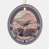 Grand Canyon National Park Souvenir Keramisch Ornament (Links)