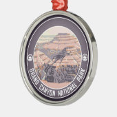 Grand Canyon National Park Souvenir Metalen Ornament (Links)