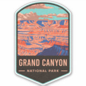 Grand Canyon National Park Sticker (Voorkant)