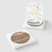 Grand Canyon National Park Stone Onderzetter (Zijkant)