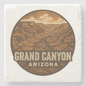 Grand Canyon National Park Stone Onderzetter (Voorkant)