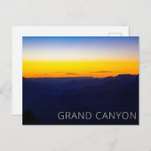 Grand Canyon National Park Sunset Briefkaart (Voorkant / Achterkant)