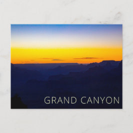 Grand Canyon National Park Sunset Briefkaart
