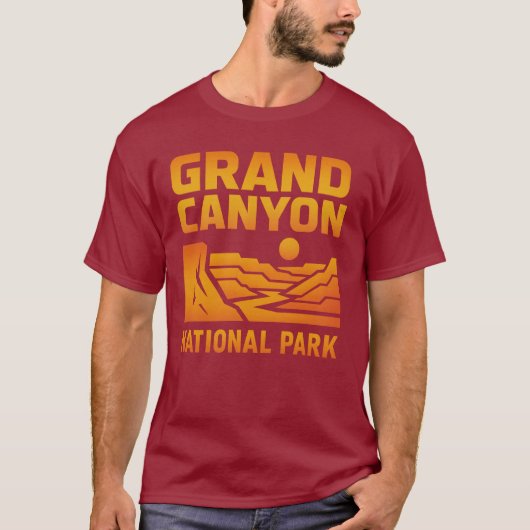 Grand Canyon National Park, T-shirt met souvenir (Voorkant)