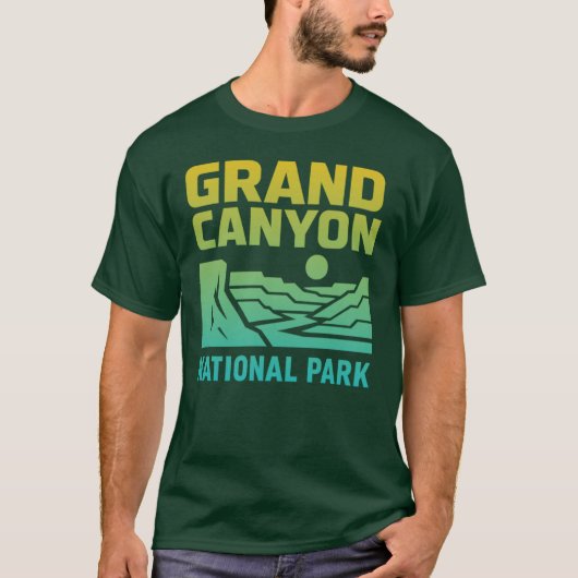 Grand Canyon National Park, T-shirt met souvenir (Voorkant)