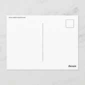 Grand Canyon National Park Travel Art Briefkaart (Achterkant)