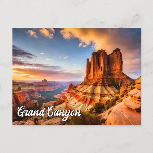 Grand Canyon National Park, Verenigde Staten Briefkaart (Voorkant)