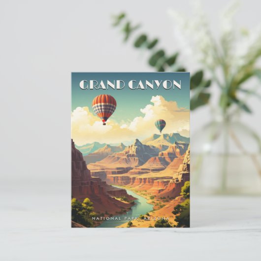 Grand Canyon National Park Verenigde Staten Reizen Briefkaart (Staand voorkant)