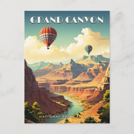 Grand Canyon National Park Verenigde Staten Reizen Briefkaart (Voorkant)