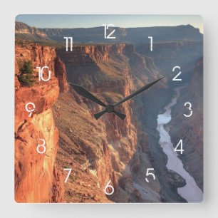 Grand Canyon National Park, Verenigde Staten Vierkante Klok