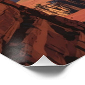 Grand Canyon National Park Vintage Poster (Hoek)