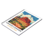Grand Canyon National Park Vintage Travel Notitieboek (Linkerzijde)