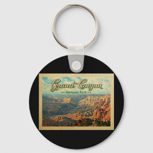 Grand Canyon National Park Vintage Travel Sleutelhanger