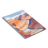 Grand Canyon National Park Waterverf Reizen Notitieboek (Rechterzijde)