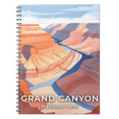 Grand Canyon National Park Waterverf Reizen Notitieboek (Voorkant)