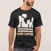 Grand Canyon National Park WPA Poster Style Graphi T-shirt (Voorkant)