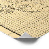 Grand Canyon National ParkPanoramic Map Poster (Hoek)