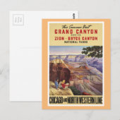 Grand Canyon National Parks Briefkaart (Voorkant / Achterkant)