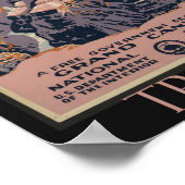  Grand Canyon Natl Park Reisposter Poster (Hoek)