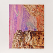 Grand Canyon Nevada. Kerstgroeten Jigzaag Puz Legpuzzel (Verticaal)
