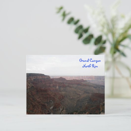 Grand Canyon North Rim Briefkaart (Staand voorkant)