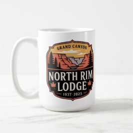 Grand Canyon North Rim Lodge 1937–2025 Herdenkings Koffiemok
