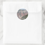 Grand Canyon North Rim Ronde Sticker (Tas)