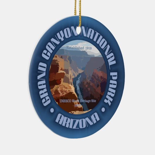 Grand Canyon NP Keramisch Ornament (Rechts)