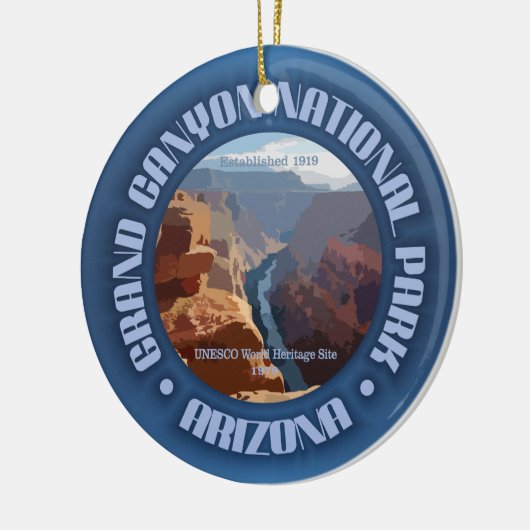 Grand Canyon NP Keramisch Ornament (Links)