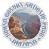 Grand Canyon NP Sticker (Voorkant)
