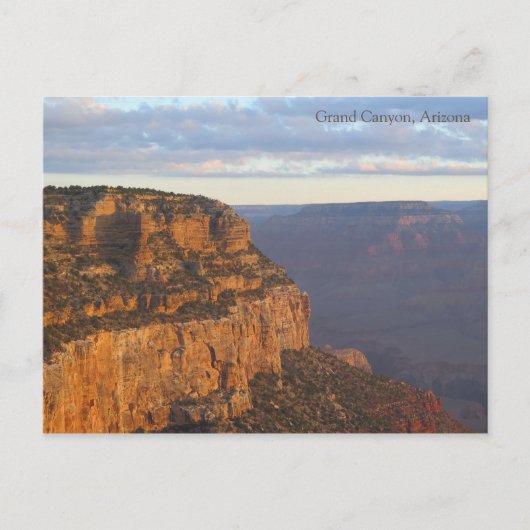 Grand Canyon-ochtend Briefkaart (Voorkant)