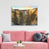 Grand Canyon of Yellowstone, Yellowstone Canvas Afdruk (Insitu (Woonkamer))
