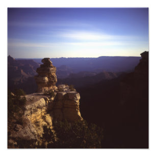 Grand Canyon onder moonlight Foto Afdruk