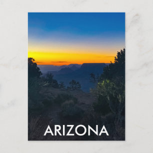 Grand Canyon op het Briefkaart Sunset Arizona