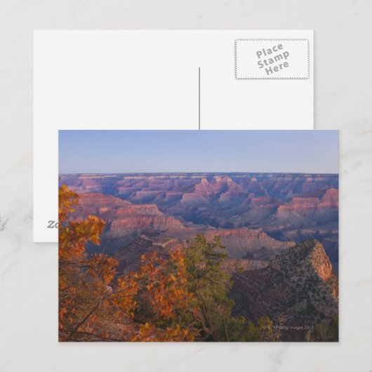 Grand Canyon op Sunrise Briefkaart (Voorkant / Achterkant)